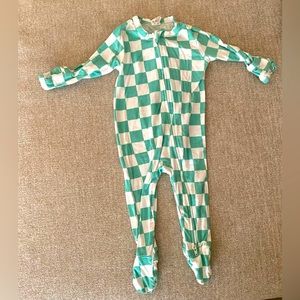 Larkspur Bamboo footie 0-3m